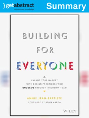 cover image of Building for Everyone (Summary)
